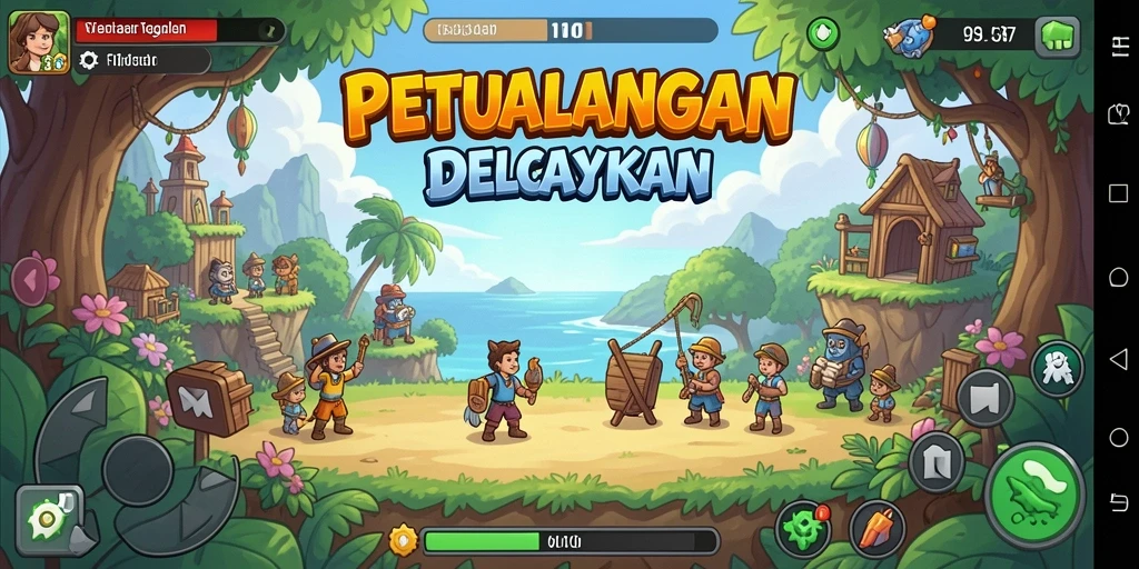 Gameplay santai yang menarik dan menyenangkan di 93337.