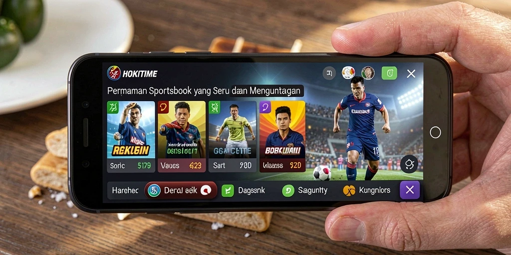 Tampilan gameplay HOKITIME yang menarik dan interaktif.