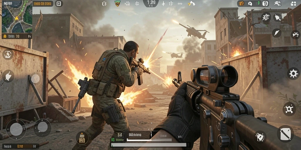 Gameplay mendebarkan di IND89 dengan grafis berkualitas tinggi dan aksi tembak-menembak.
