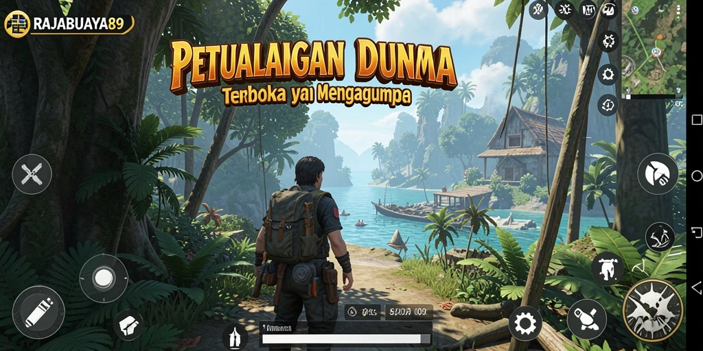 Tampilan gameplay menarik dari RAJABUAYA89