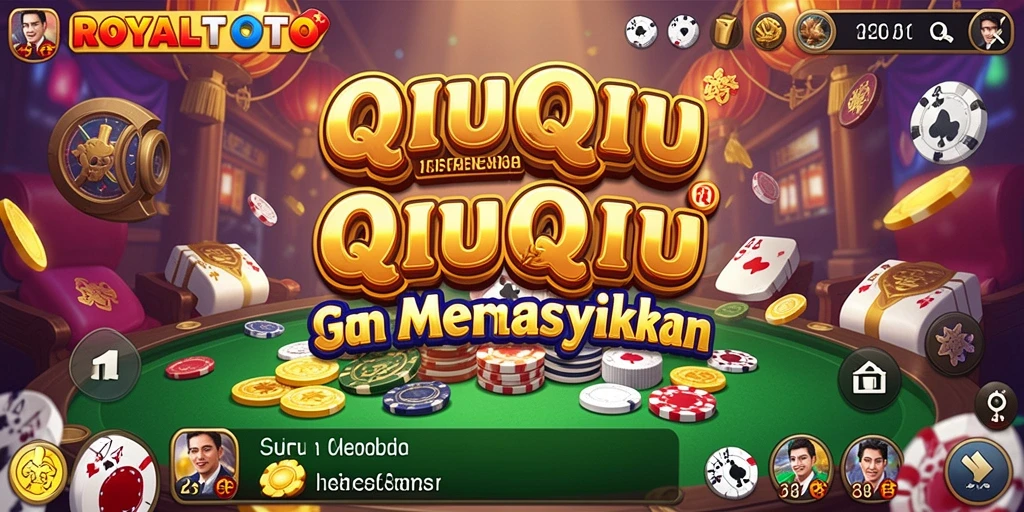 Tampilan gameplay QiuQiu yang menegangkan di ROYALTOTO.